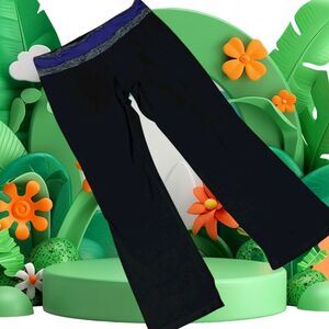 Tangerine Women's Black Yoga Pants Athletic Workout Leggings Size Medium